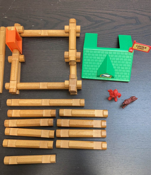 secondhand BUNDLE Lincoln Logs