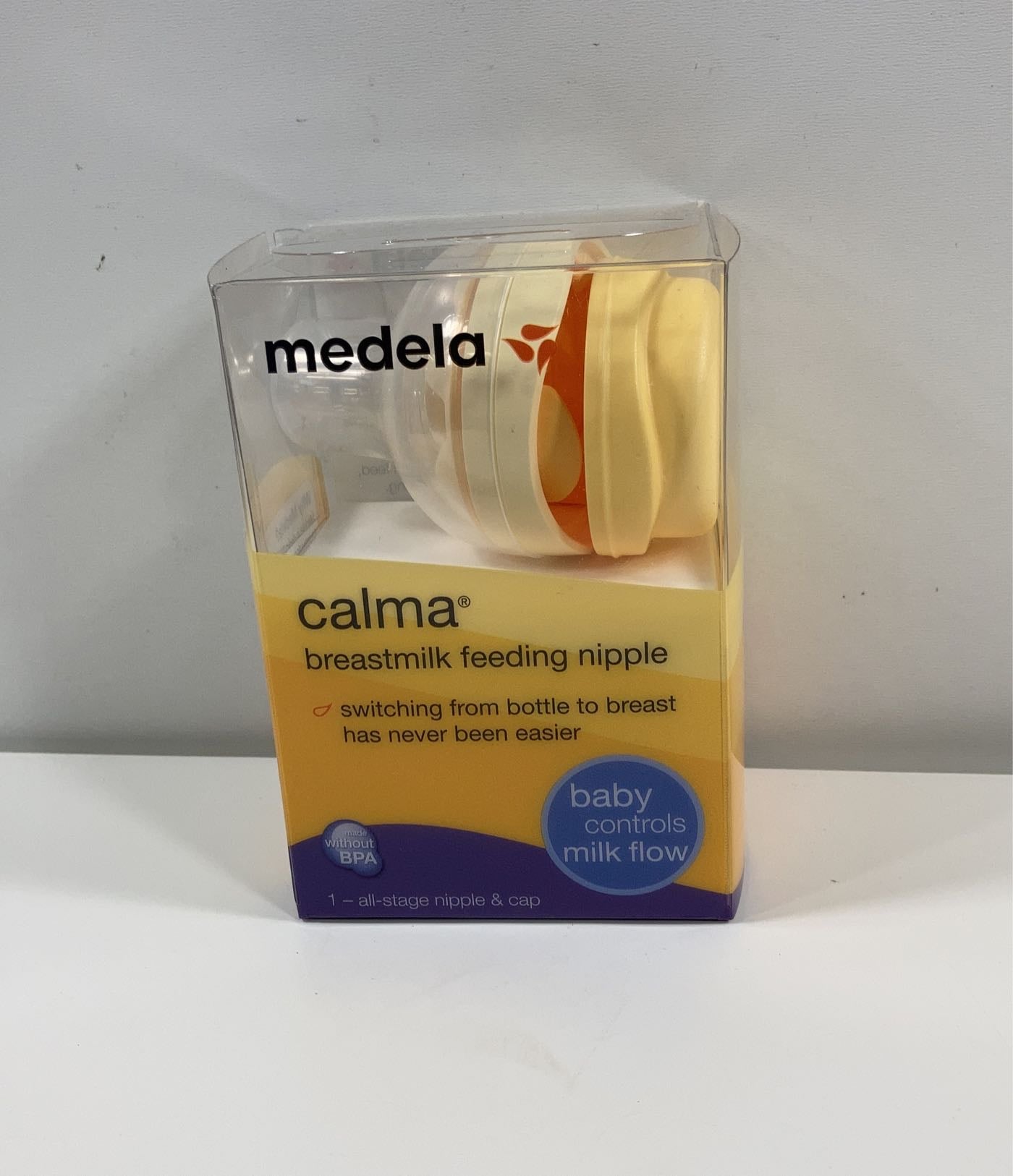 Medela Breastmilk Feeding Nipple, Calma