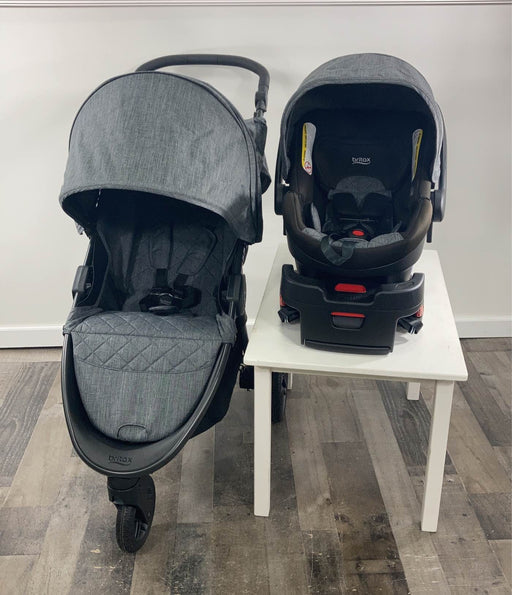 used Britax B-Free Travel System, 2021, Vibe