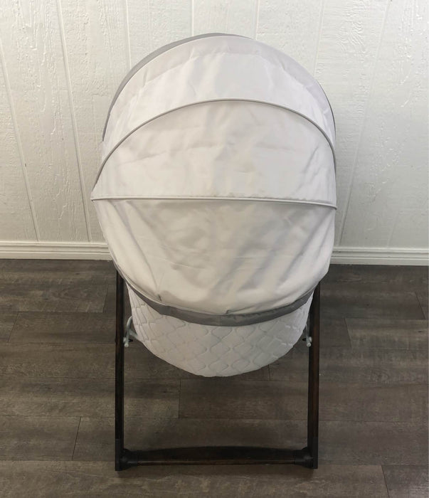 secondhand Ingenuity Foldaway Rocking Wood Bassinet