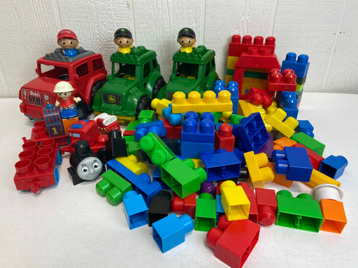 Shop Mega Bloks First Builders John Deere Tractor Set of 2, Jeep, and LOTS of blocks at GoodBuy Gear