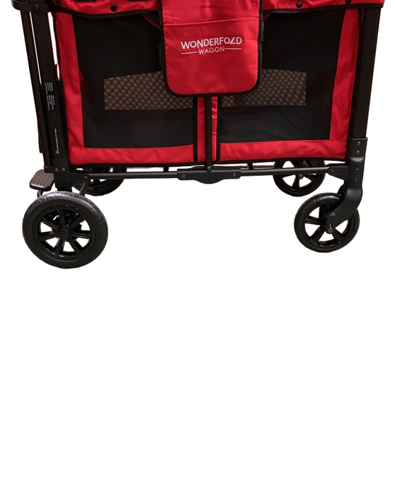 used Wonderfold W2 Original Multifunctional Double Stroller Wagon, 2021, Red