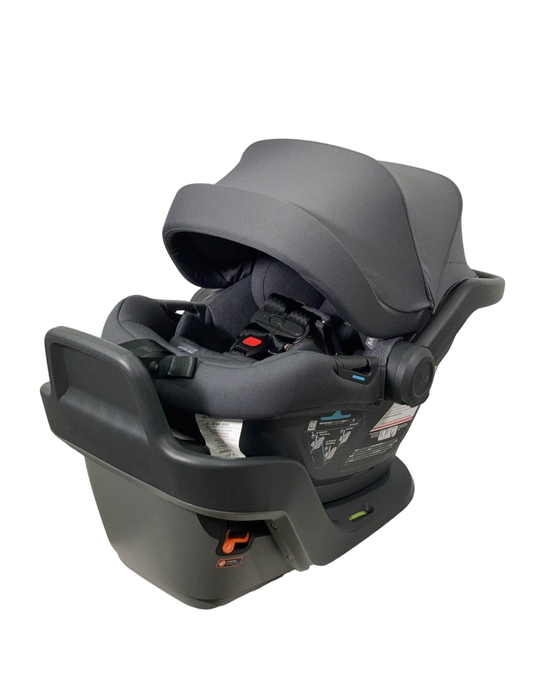 used UPPAbaby MESA MAX Infant Car Seat and Base, 2022, PureTech Greyson