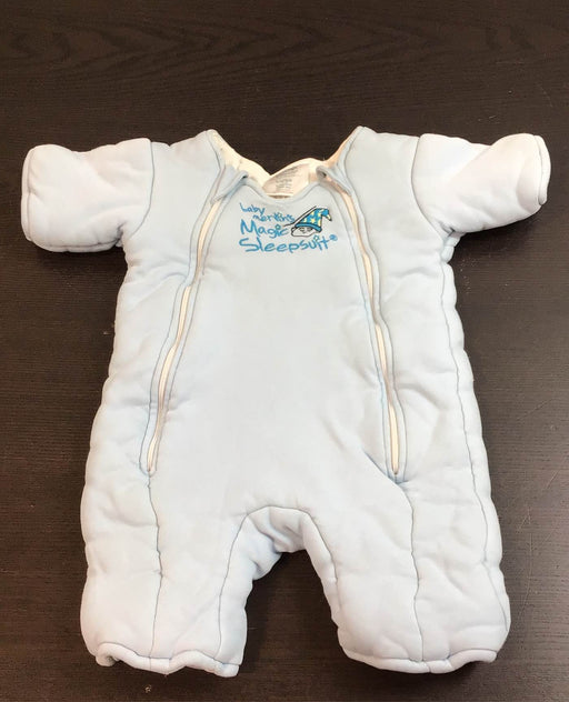 used Baby Merlin's Magic Sleepsuit, Large 6-9 Months, Cotton, Blue