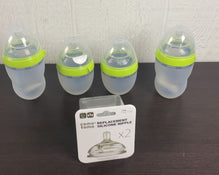 used Comotomo Baby Bottle Gift Set, Green