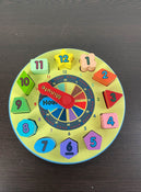 used Melissa & Doug Shape Sorting Clock