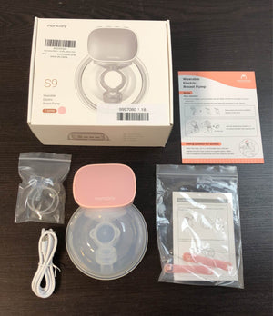 Momcozy Double S9 Pro Wearable Electric Breast Pump - Grey, Single