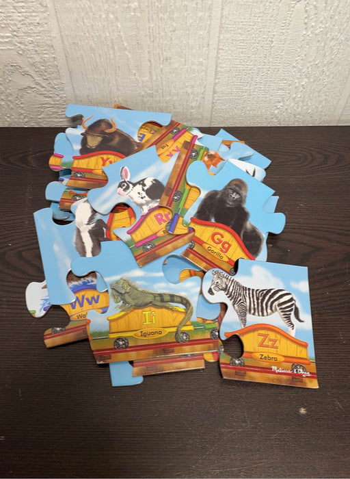 used Melissa & Doug Alphabet Train Lacing Beads