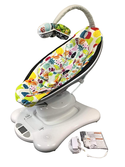 used 4moms MamaRoo Swing, Multi Color Plush