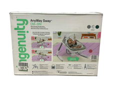 used Ingenuity AnyWay Sway Power Adapt Dual-Direction Portable Swing