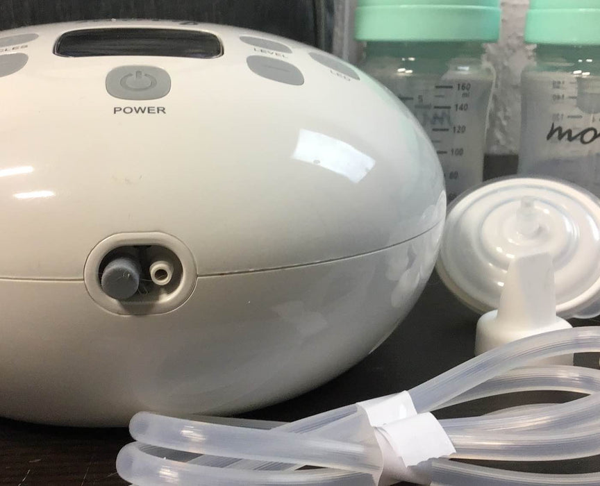 secondhand Motif Medical Luna Double Electric Breast Pump, with Accessories (24mm 28mm 32mm)