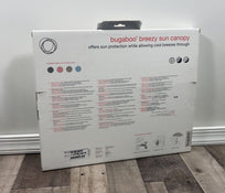 Shop Bugaboo Breezy Sun Canopy for Fox 2/Fox 3/Cameleon3/Lynx, Misty Grey at GoodBuy Gear