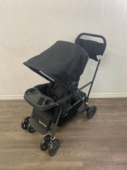 used Joovy Caboose Ultralight Graphite Stroller, Black, 2021