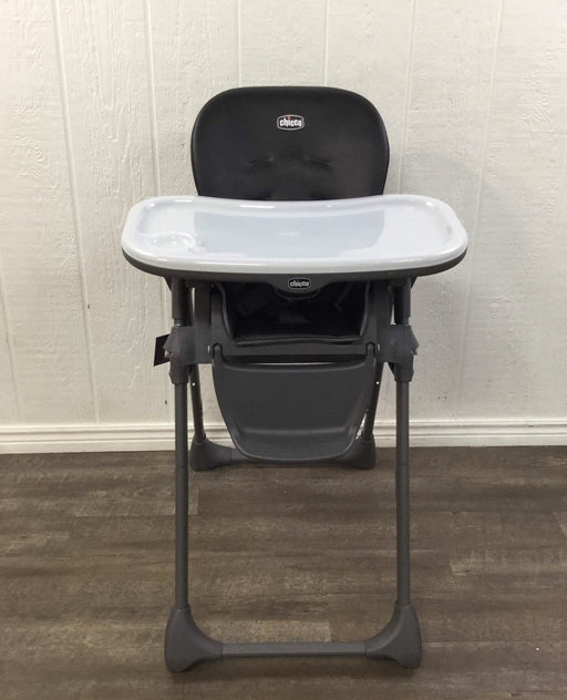 used Chicco Polly Highchair, Grey