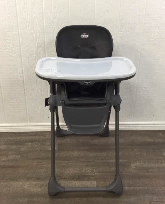 used Chicco Polly Highchair, Grey