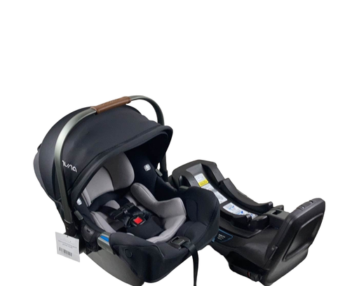 used Nuna PIPA rx Infant Car Seat with RELX Base, 2023, Caviar