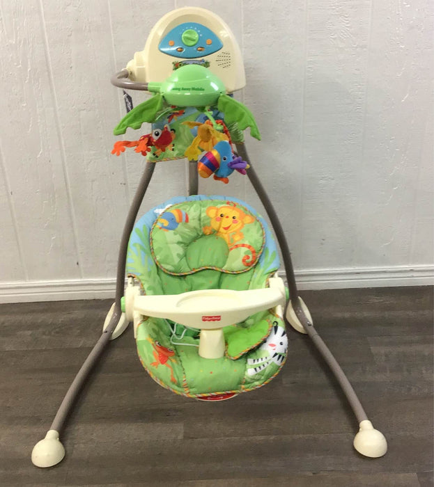 used Fisher Price Open Top Cradle Swing