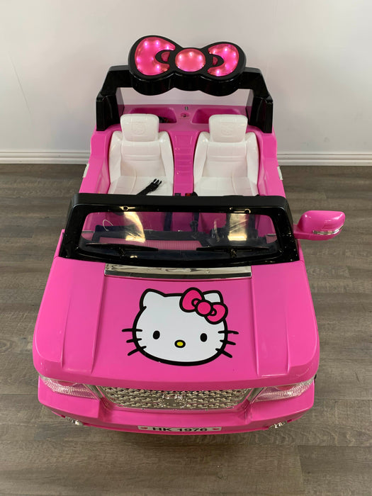 used Hello Kitty 12V Light Up SUV Pink