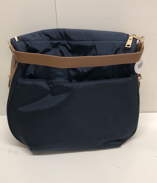 secondhand Skip Hop Curve Diaper Bag Satchel, Navy