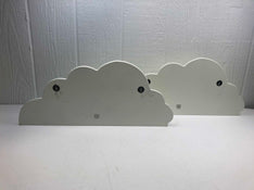 secondhand Pillowfort Decorative Wall Shelves, Clouds