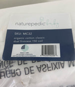 Shop Naturepedic Classic 150 Seamless 2-stage Organic Baby & Toddler Mattress at GoodBuy Gear