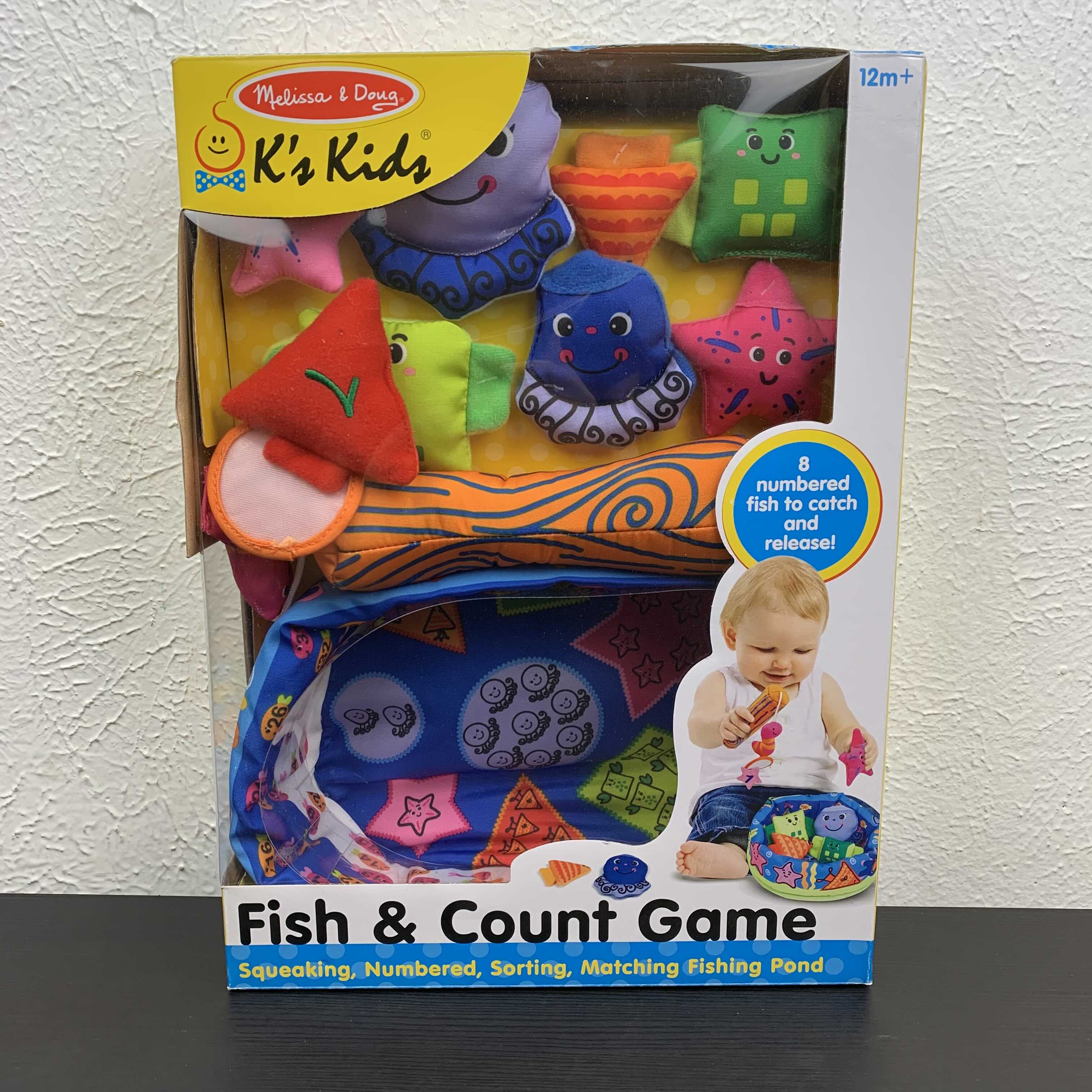  Melissa & Doug K's Kids Fish and Count Learning Game