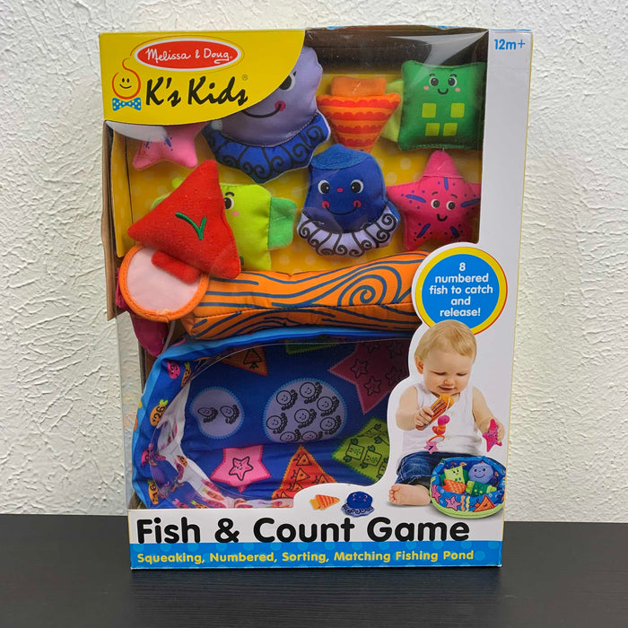 used Melissa & Doug Fish & Count Learning Game