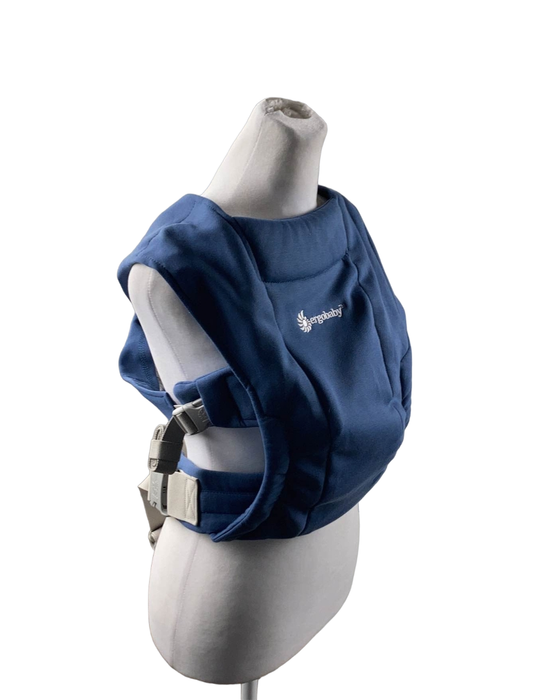 used Ergobaby Embrace Baby Carrier, Soft Navy