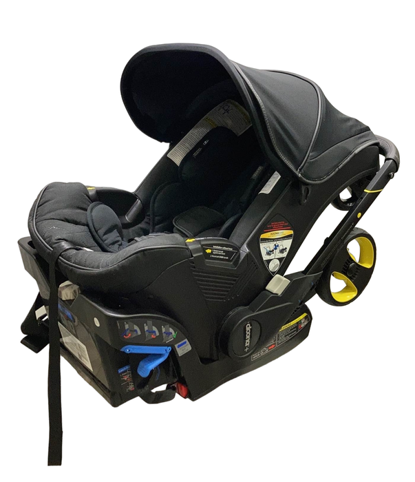 used Doona Infant Car Seat & Stroller-Midnight Edition, 2022