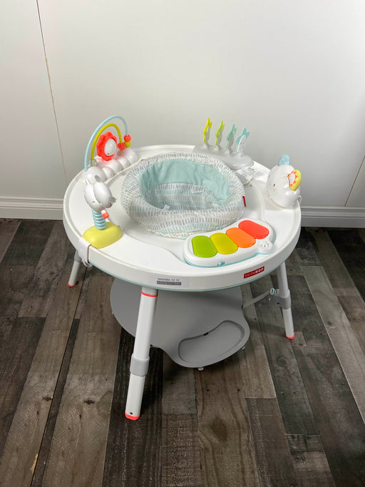 used Skip Hop Explore and More Baby's View 3-Stage Activity Center, Silver Lining Cloud