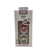 used BIBS 2-Pack Pacifiers, Size 1 HIDDEN PHOTO REQ 1.19