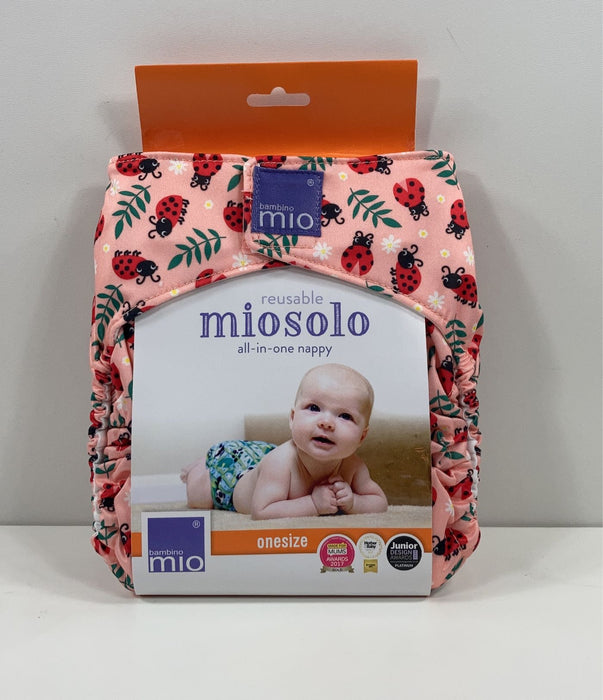 used Bambino Mio MioSolo Nappy, Loveable Ladybug