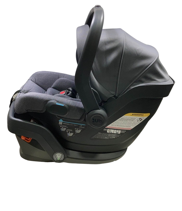 secondhand UPPAbaby MESA V2 Infant Car Seat, 2023, Greyson (Charcoal Melange Merino Wool)