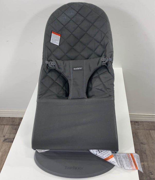 secondhand BabyBjorn Bouncer Bliss, Cotton, Anthracite