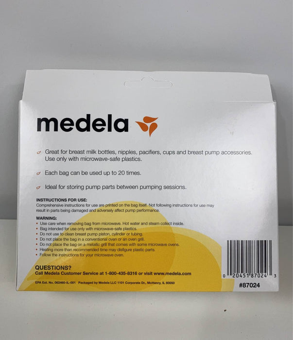 secondhand Medela Quick Clean Micro Steam Bags