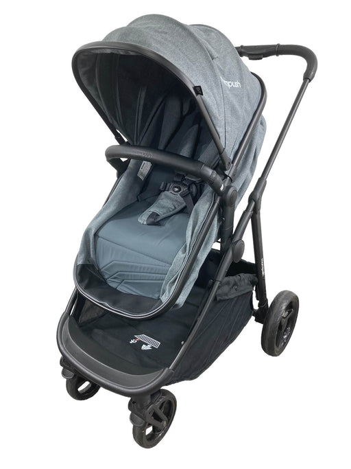 used Mompush Wiz Stroller, 2021, Grey