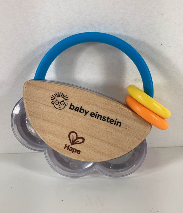 secondhand Baby Einstein & Hape Tiny Tambourine