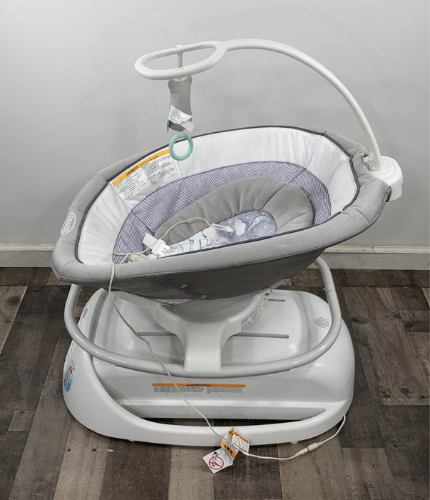 secondhand Graco Sense2Soothe Baby Swing With Cry Detection Technology