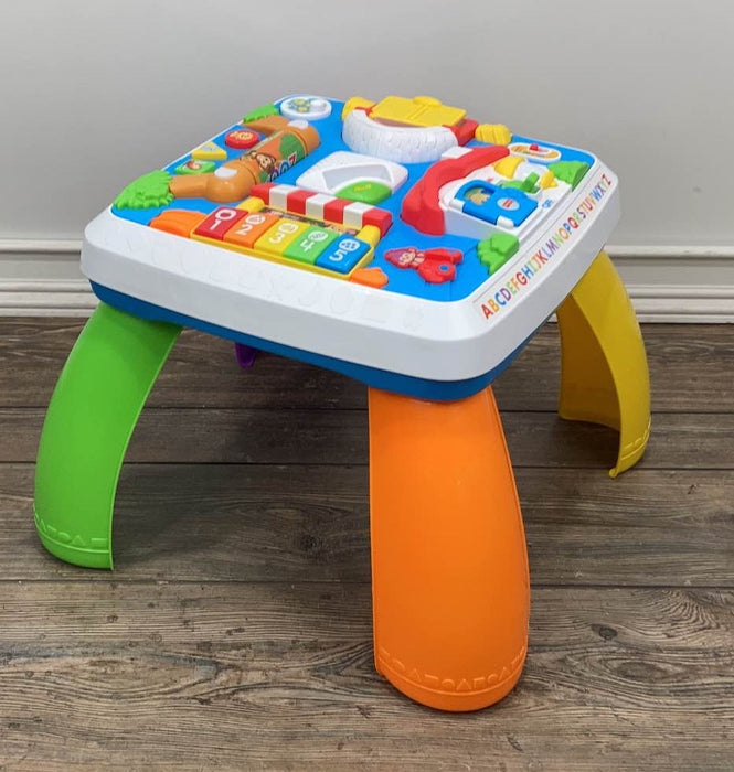 used Fisher Price Laugh & Learn Learning Table, Around The Town