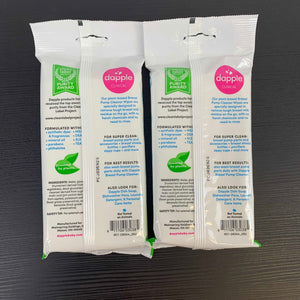 Dapple Clinical Plant Based Breast Pump Cleaner And Breast Pump Wipes 25 ct