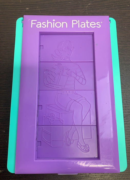 secondhand Kahootz Fashion Plates Design Set