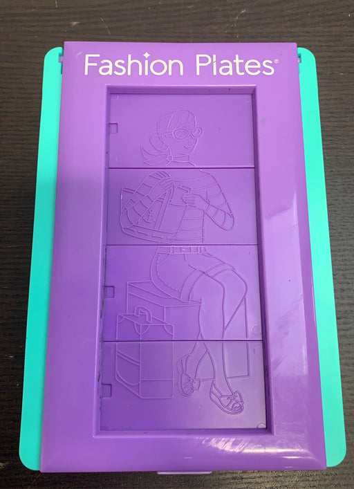 secondhand Kahootz Fashion Plates Design Set