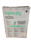 Shop Ingenuity Foldaway Rocking Wood Bassinet, Wallace at GoodBuy Gear