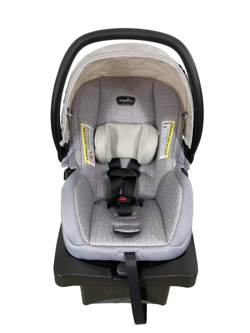 Evenflo LiteMax 35 Infant Car Seat, 2022, River Stone Gray