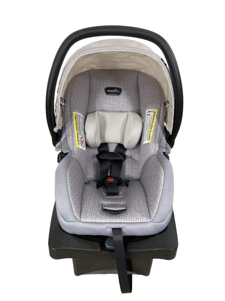 Evenflo LiteMax 35 Infant Car Seat, 2022, River Stone Gray