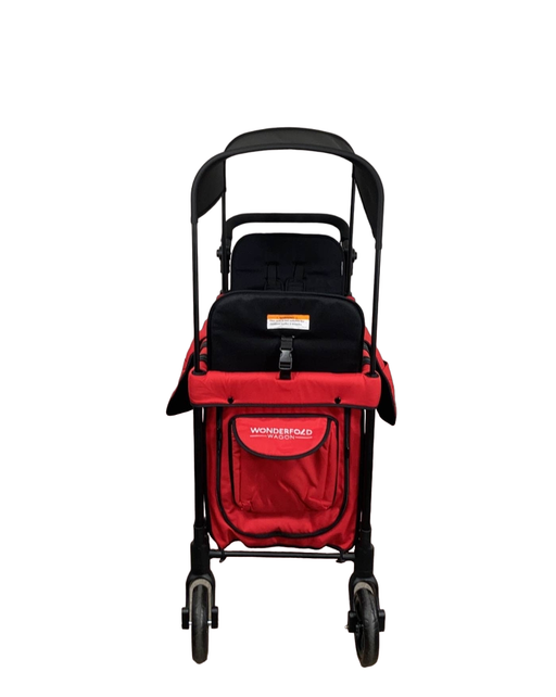 used Wonderfold W2 Original Multifunctional Double Stroller Wagon, Red, 2021