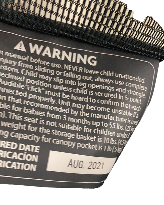 secondhand UPPAbaby G-LUXE Stroller, 2021, Jordan (Charcoal)