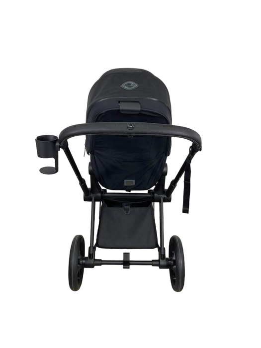 Cybex PRIAM Stroller, Matte Black, Deep Black, 2021