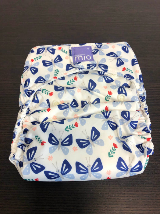 used Bambino Mio MioSolo Nappy, All-in-One Butterfly Bloom