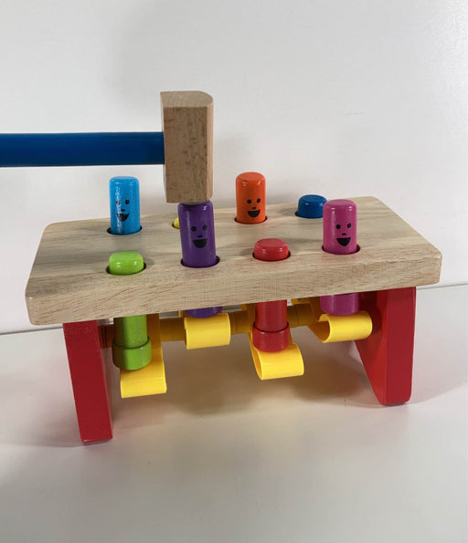 secondhand Melissa & Doug Deluxe Pounding Bench